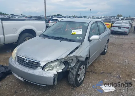 2005 Toyota Corolla Le z USA, uszkodzony, nr VIN 2T1BR32E55C437367